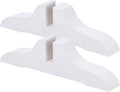 Klappbare Staenderbasis aus Pappelholz mit zwei Standfuessen, stabiler Halter fuer Holzparavents und Raumteiler fuer Haus und Buero