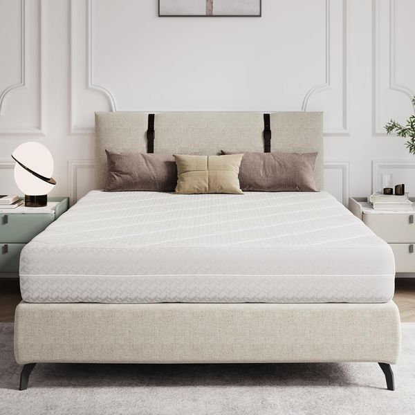 Zertifizierte 7-Zonen Taschenfederkernmatratze mit wechselbaren Haertegraden H2/H3, atmungsaktivem Bezug und Komfortschaum, 20 cm Hoehe 160 x 200 cm
